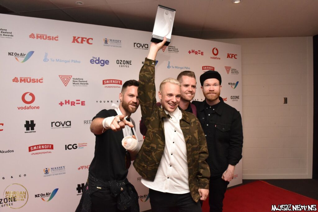 2019 Vodafone New Zealand Music Awards Winners & Presenters