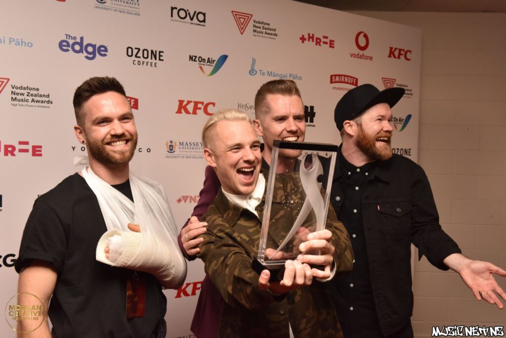 2019 Vodafone New Zealand Music Awards Winners & Presenters