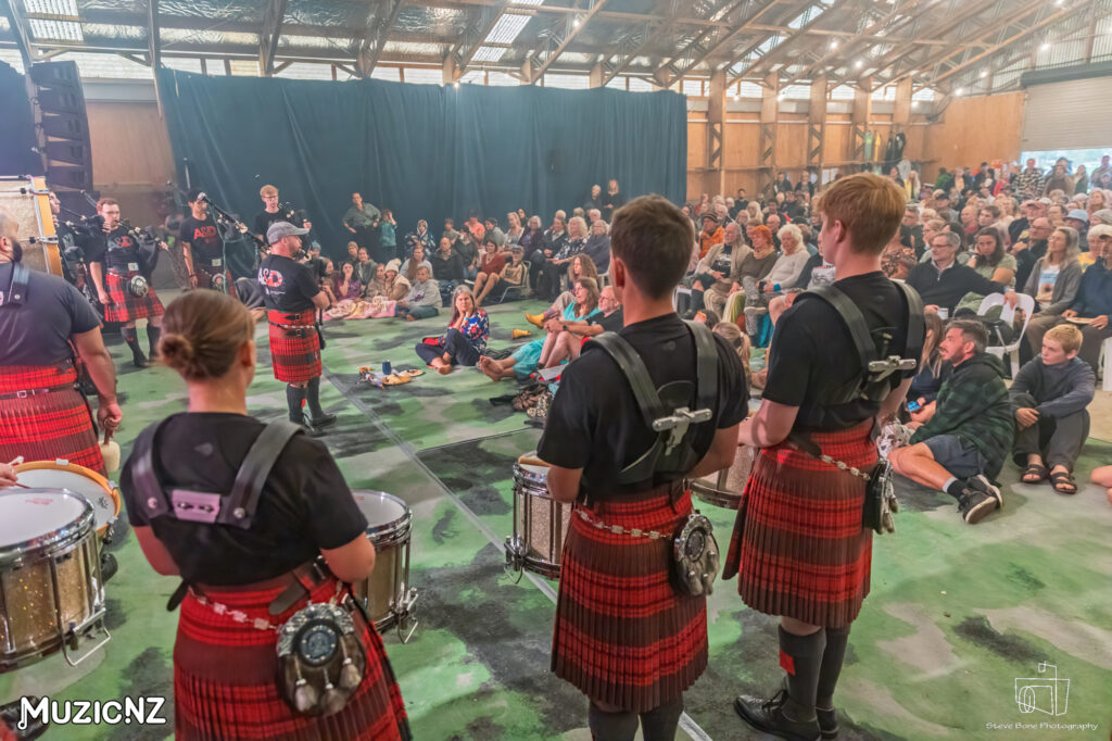 A+D Pipe Band Saturday Showcase Auckland Folk Festival