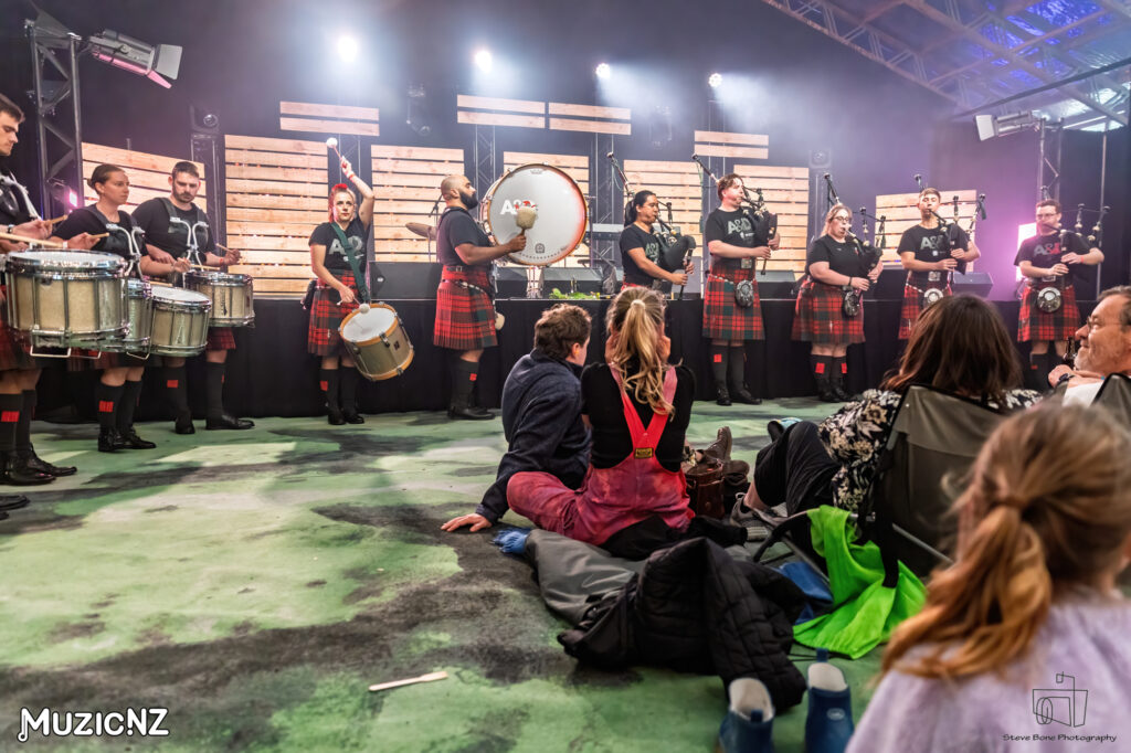 A+D Pipe Band Saturday Showcase Auckland Folk Festival