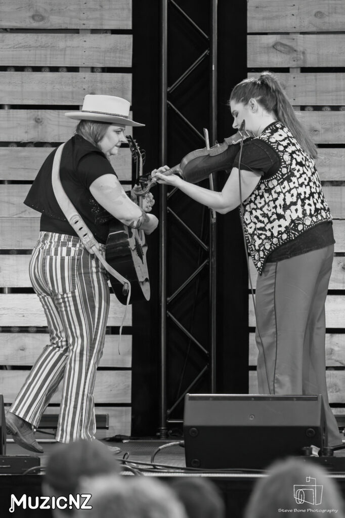 Cassie and Maggie Auckland Folk Festival