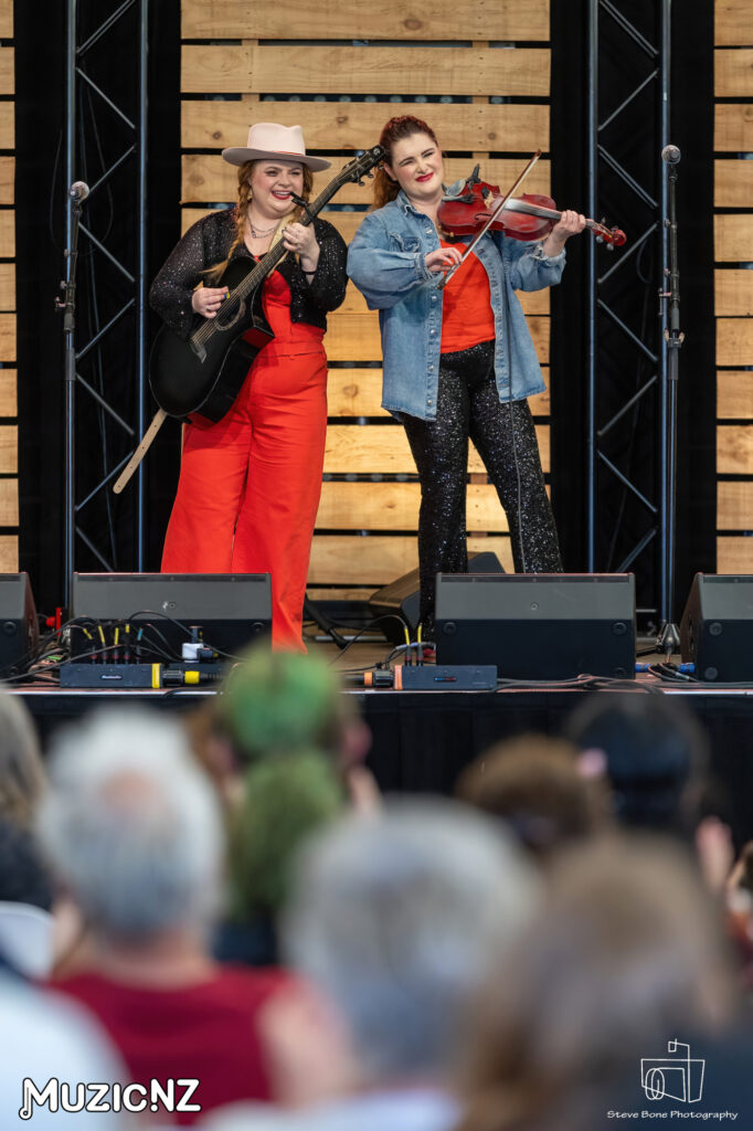 Cassie and Maggie Auckland Folk Festival