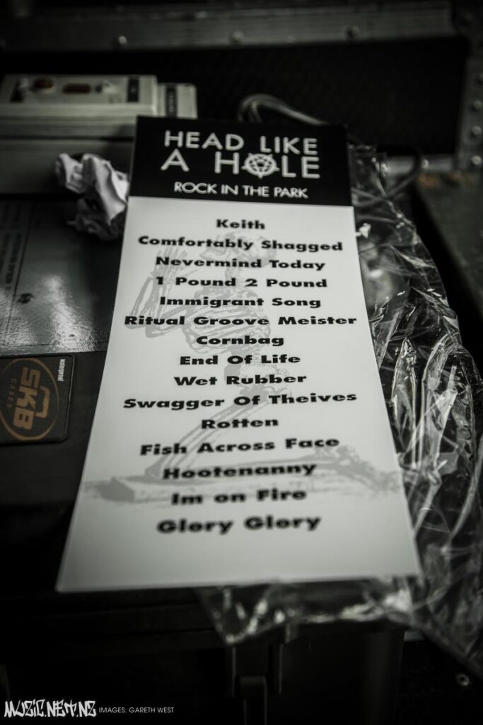 Head Like A Hole @ Rock The Park, Auckland 10/03/2018