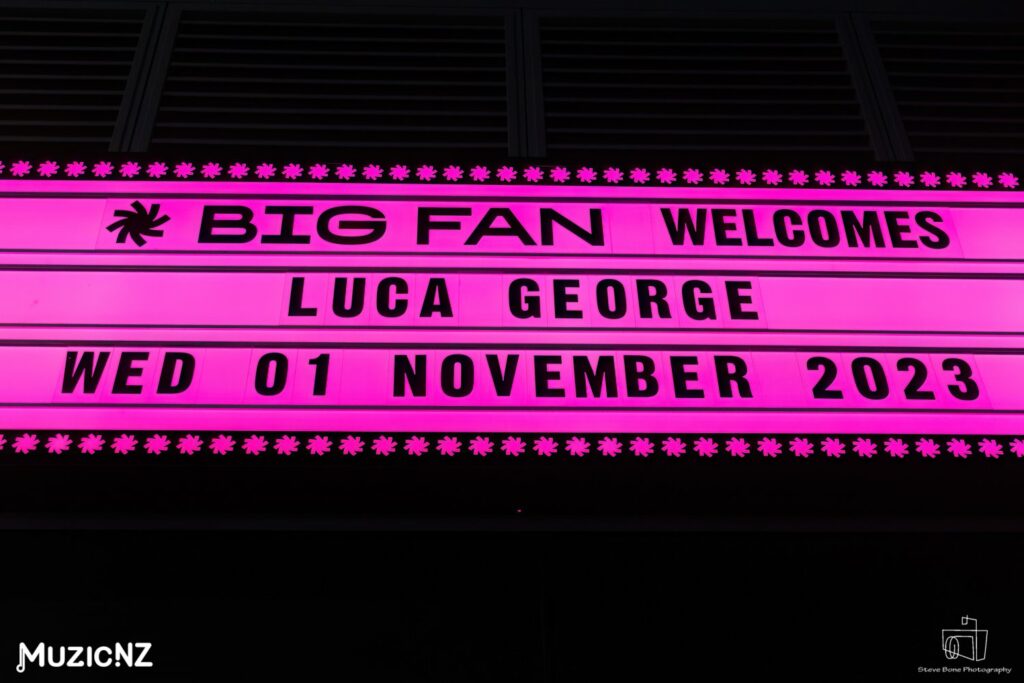 Luca George @ Big Fan, Auckland 01/11/2023