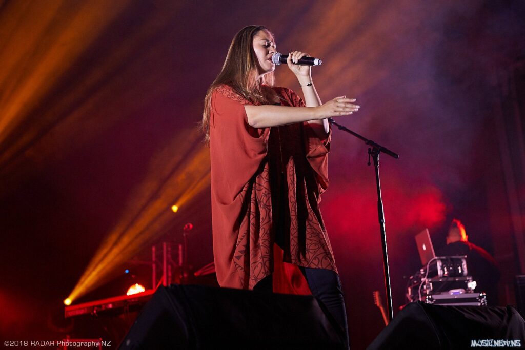 Maisey Rika (feat Sianne) @ Te Rauparaha Arena, Wellington 02/11/2018