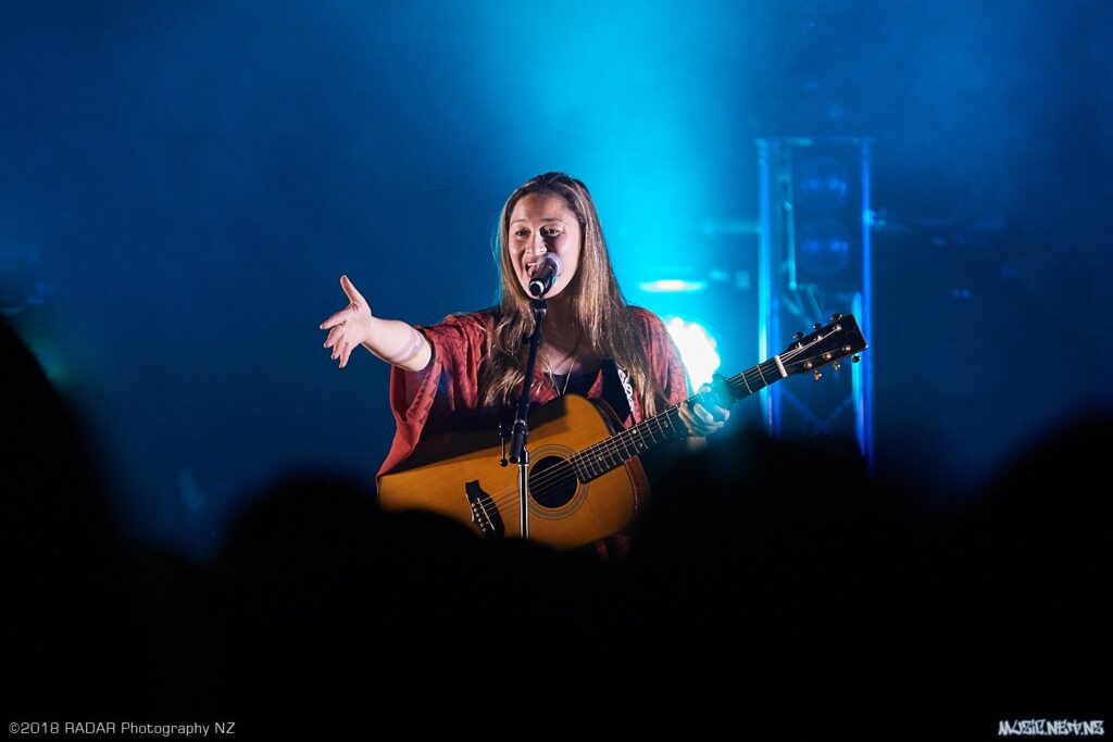 Maisey Rika (feat Sianne) @ Te Rauparaha Arena, Wellington 02/11/2018