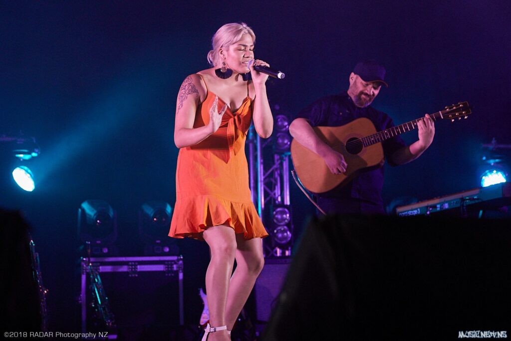 Maisey Rika (feat Sianne) @ Te Rauparaha Arena, Wellington 02/11/2018