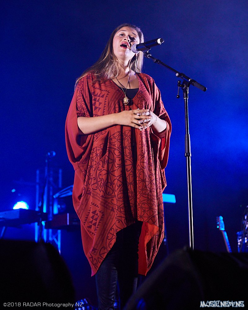 Maisey Rika (feat Sianne) @ Te Rauparaha Arena, Wellington 02/11/2018