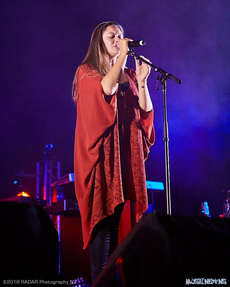 Maisey Rika (feat Sianne) @ Te Rauparaha Arena, Wellington 02/11/2018