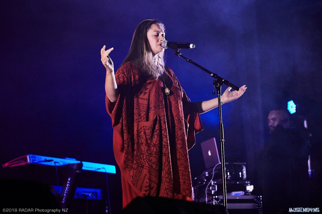 Maisey Rika (feat Sianne) @ Te Rauparaha Arena, Wellington 02/11/2018