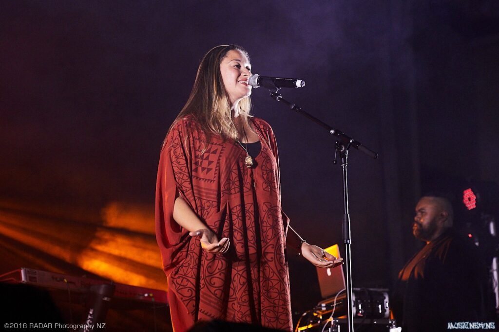 Maisey Rika (feat Sianne) @ Te Rauparaha Arena, Wellington 02/11/2018