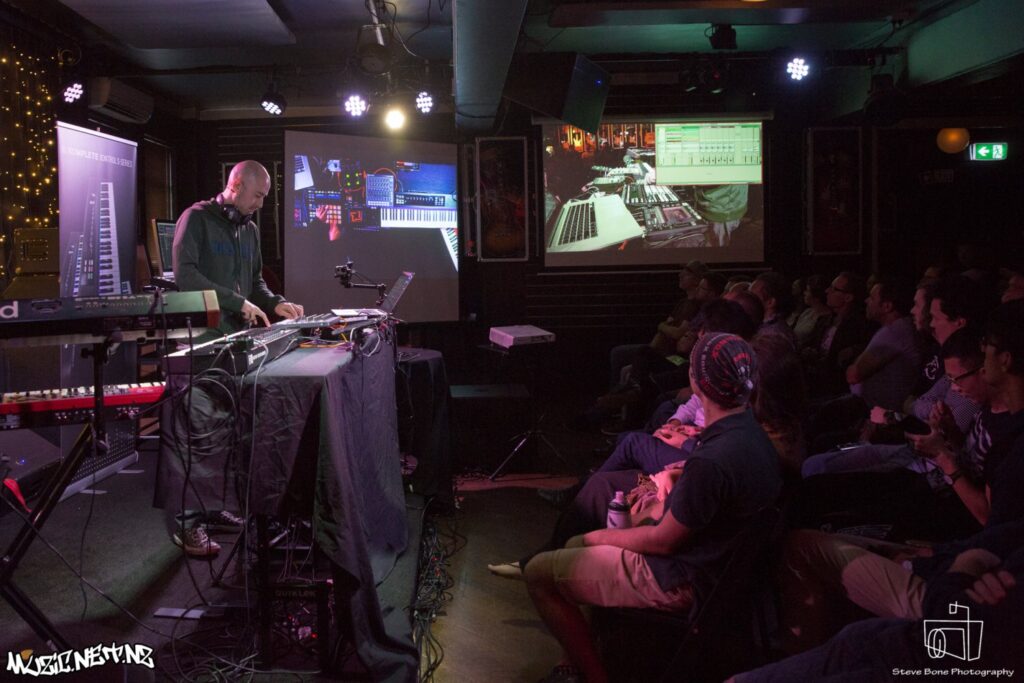 Mark De Clive Lowe Creative Workflow Workshop @ Backbeat, Auckland 08/02/2017
