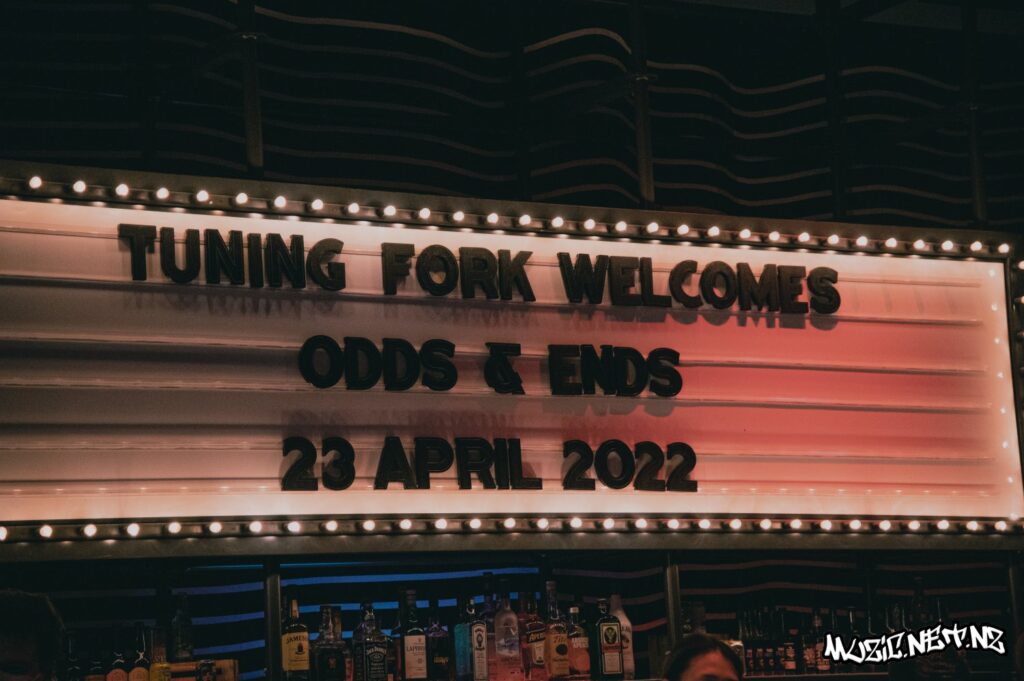 Odds & Ends @ The Tuning Fork, Auckland 23/04/2022