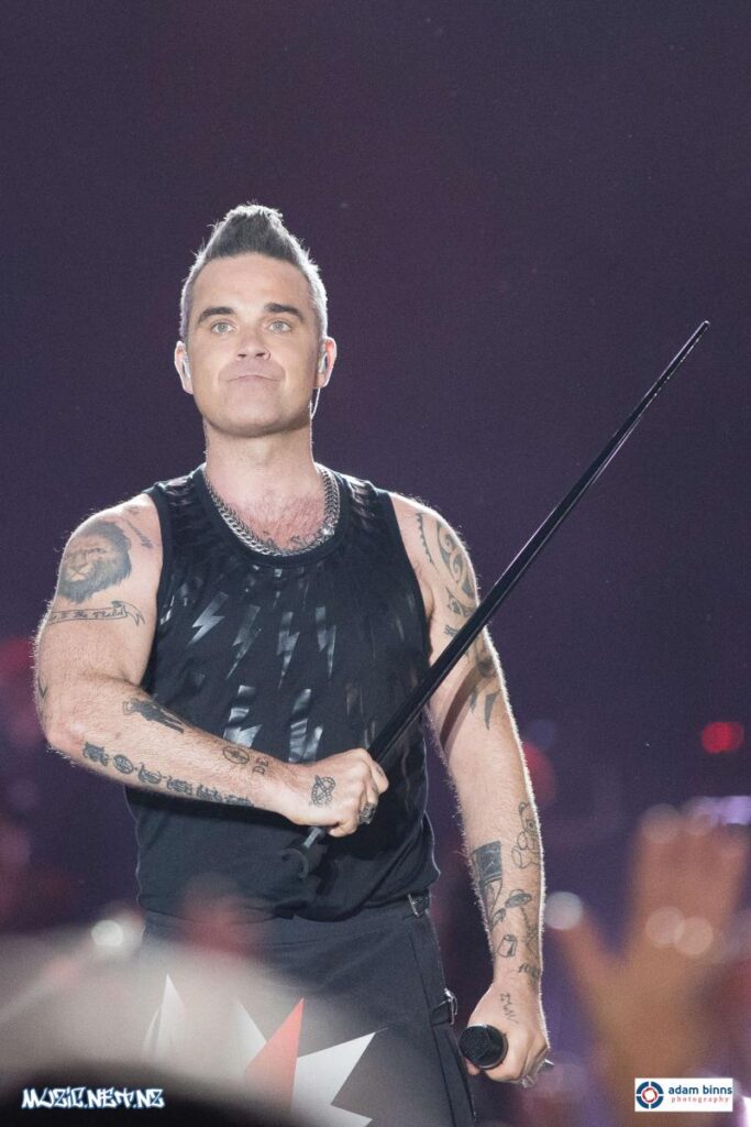 Robbie Williams @ Forsyth Barr Stadium, Dunedin 17/02/2018