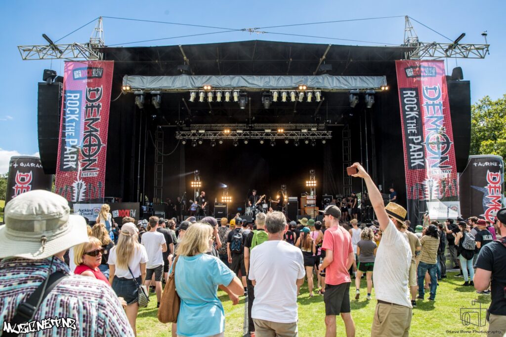 Rock The Park Grey Lynn Park, Auckland 10/03/2018
