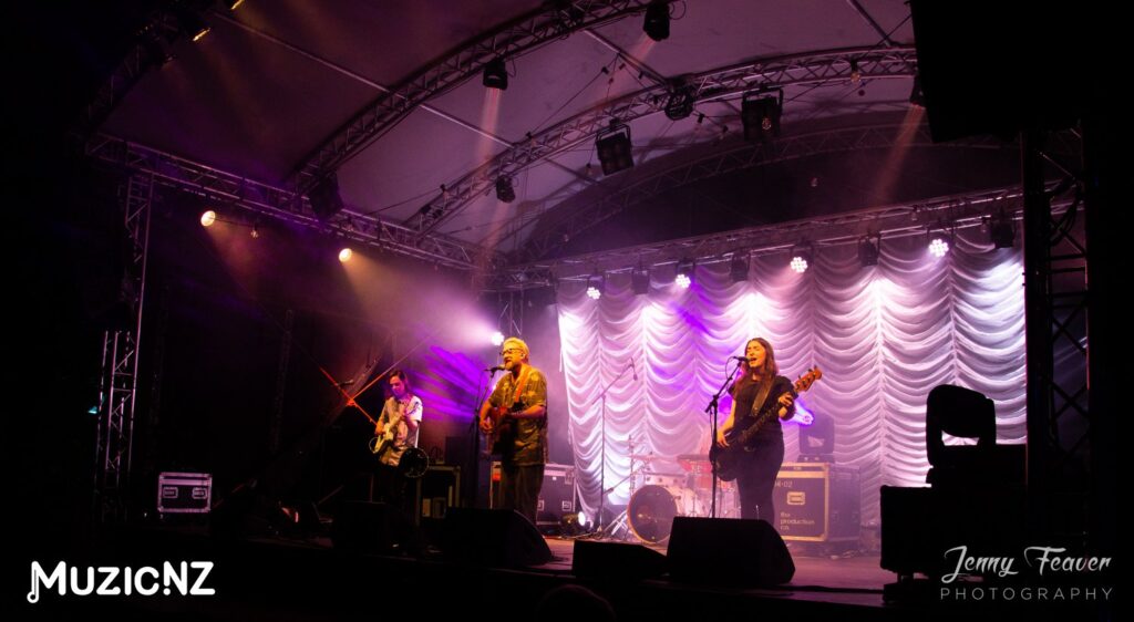 Rodney Fisher And The Response @ Festival Of Lights, Pukekura Park, New Plymouth 13/01/2024