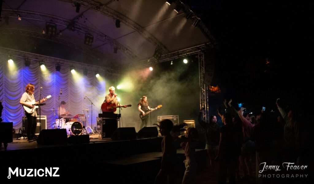 Rodney Fisher And The Response @ Festival Of Lights, Pukekura Park, New Plymouth 13/01/2024