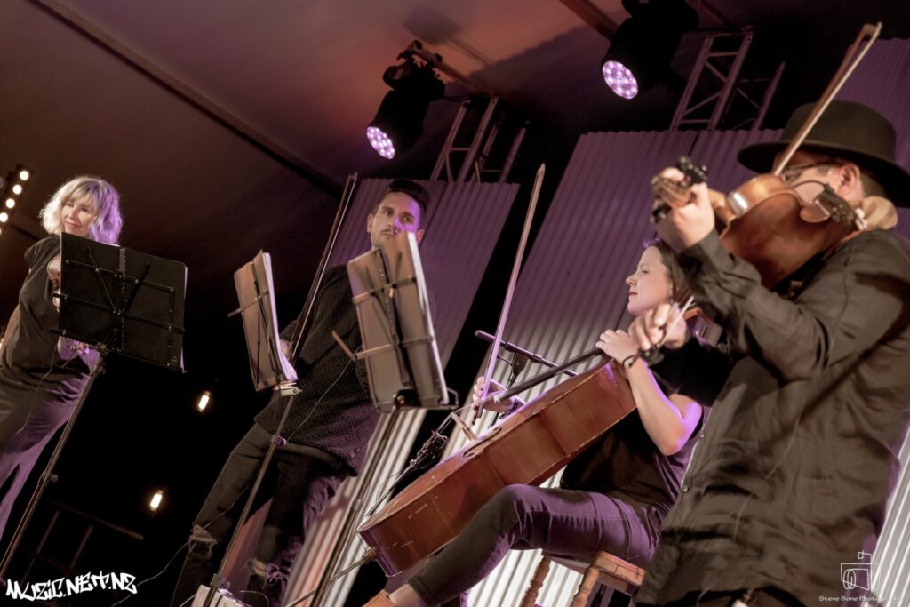 The Black Quartet @ Auckland Folk Festival 2021, Kumeu Showgrounds, Auckland 29 31/01/2021