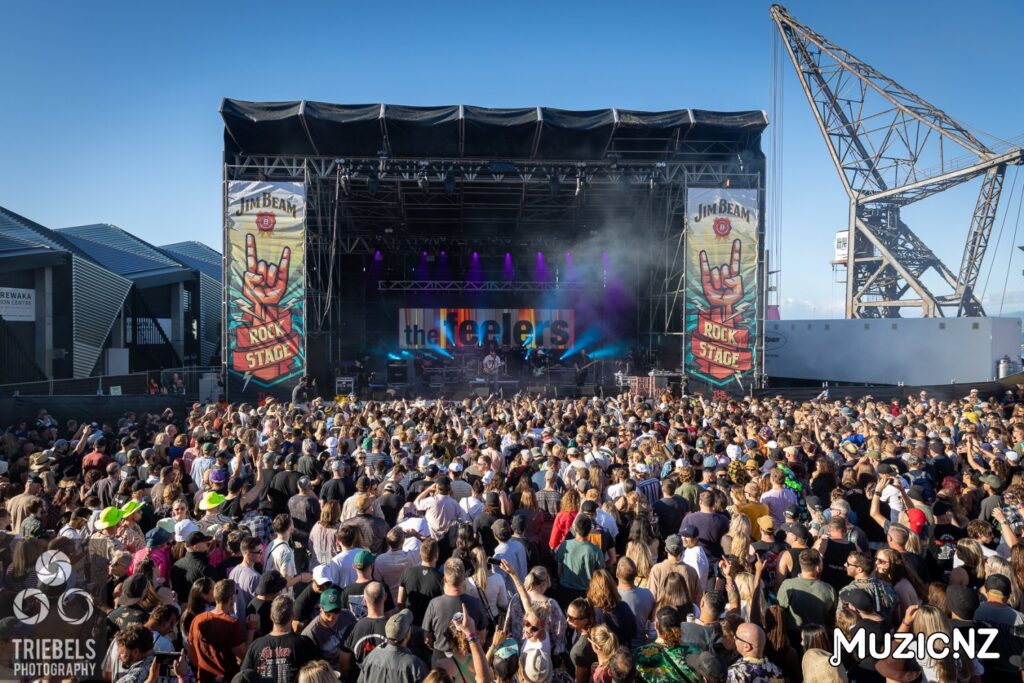 The Feelers @ Homegrown 2023, Wellington Waterfront 18/03/2023