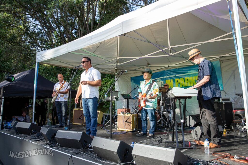 The Flaming Mudcats @ Music In Parks, Blockhouse Bay Beach, Auckland 15/02/2019