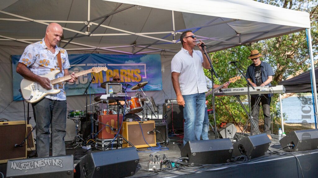 The Flaming Mudcats @ Music In Parks, Blockhouse Bay Beach, Auckland 15/02/2019