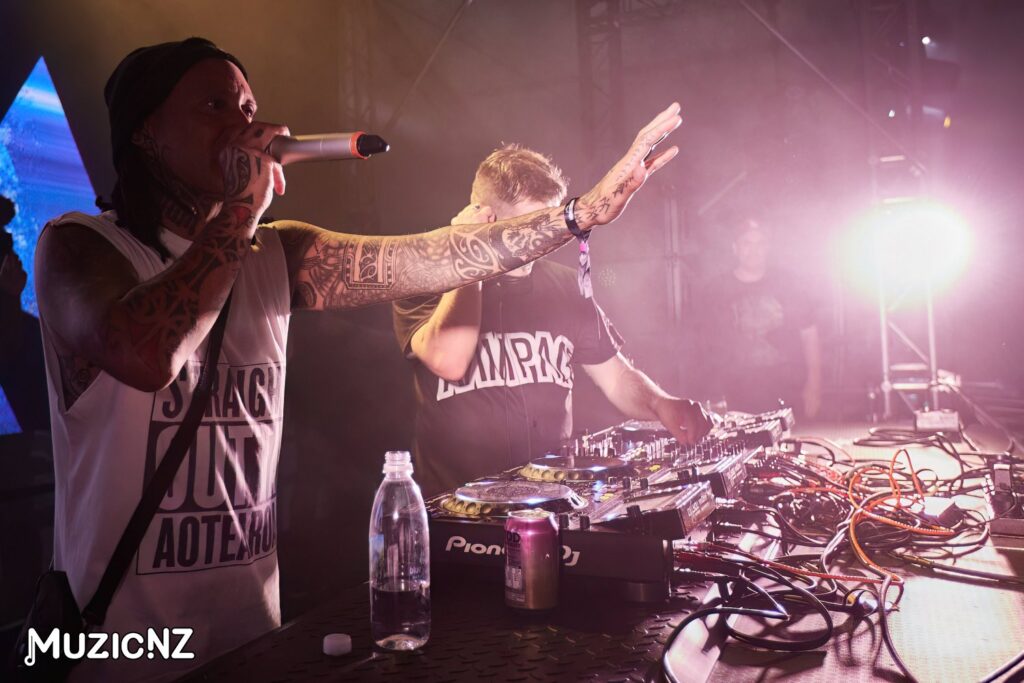 Trei And Jabz @ Homegrown 2023, Wellington Waterfront 18/03/2023