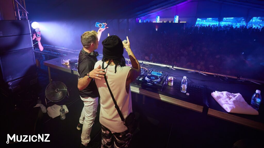 Trei And Jabz @ Homegrown 2023, Wellington Waterfront 18/03/2023