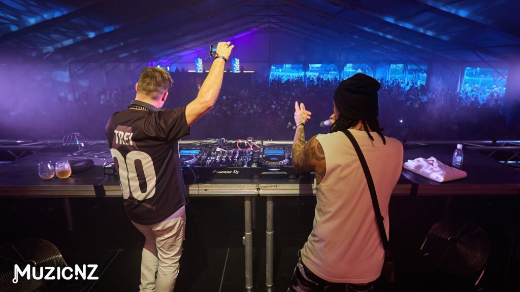 Trei And Jabz @ Homegrown 2023, Wellington Waterfront 18/03/2023