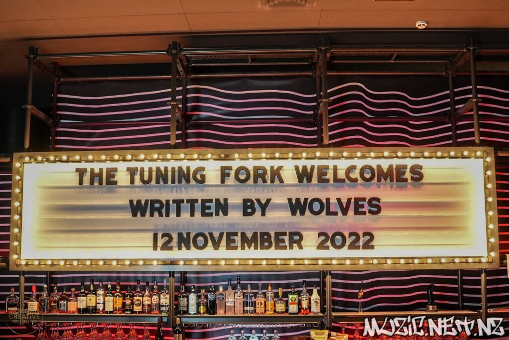 Written By Wolves @ The Tuning Fork, Auckland 12/11/2022