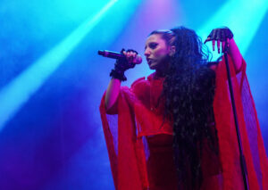 Chaii performing at WOMAD Aotearoa 2025 - Photo by Emily Gruar