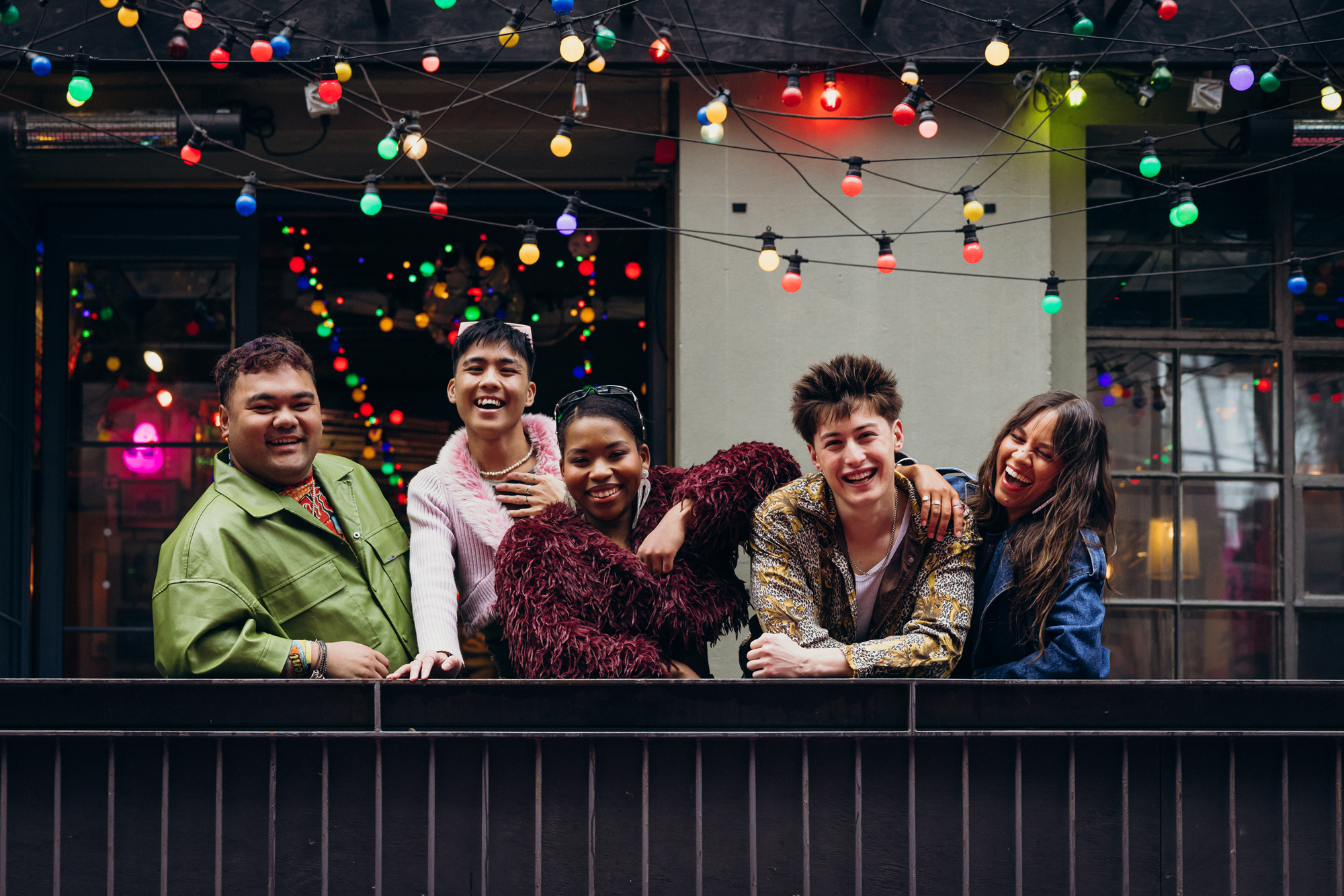 2025 wow headline artists group hero (left to right) lila crichton, rv quijano, tusekah, mackenzie htay & riiki reid credit nick george (1)