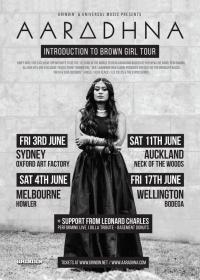 Aaradhna Nz Tour