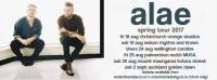 Alae Announce New Zealand And Australian Tour