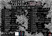 Alizarin Lizard Mad As A March Hare Tour