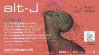 Alt J 'the Dream Tour' & 'an Awesome Wave' 10 Anniversary Shows Rescheduled