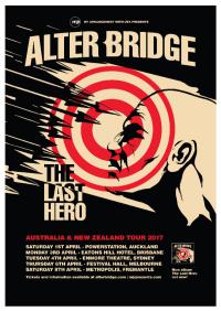 Alter Bridge Are Returning To New Zealand In 2017
