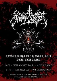Angelcorpse Extermination New Zealand Tour