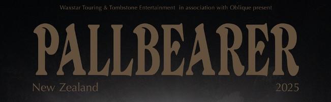 Announcing The Pallbearer Nz Tour 2025