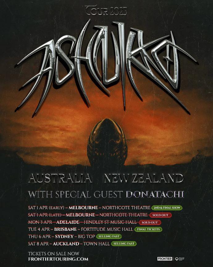 Ashnikko (usa) Announces Donatachi (aus) As Special Guest On Australia & New Zealand Tour