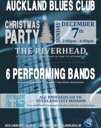 Auckland Blues Club Christmas Party And Auckland City Mission Appeal 2014