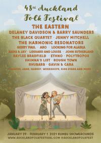 Auckland Folk Festival 2021 Returns Over 3 Days In Jan To Celebrate Its 48th Year With Nz's Best