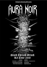 Aura Noir Black Thrash Attack Nz Tour 2018
