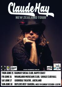 Australian Blues Rock One Man Band Tours New Zealand
