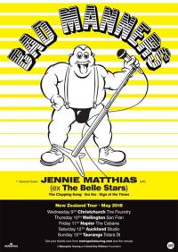 Bad Manners With Special Guest Jennie Belle Star Announce Nz Tour'