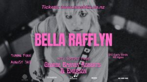 Bella Rafflyn Brings Her Unique Blend Of Grunge Pop And Indie Rock To Auckland This August