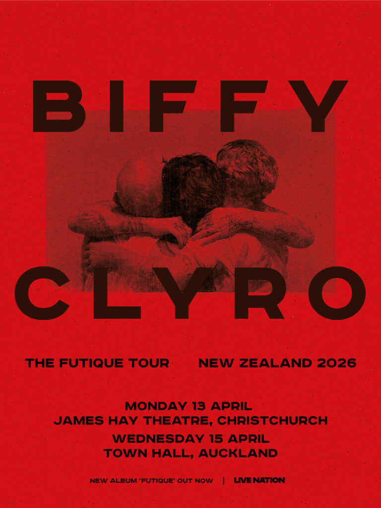 Biffy Clyro announces New Zealand shows for The Futique Tour