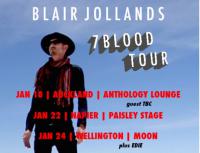 Blair Jollands Announces '7 Blood' Nz Tour