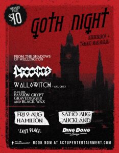 Breaches Debut New Music Video And Headline Goth Night In Hamilton And Auckland This Weekend