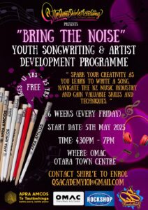 Bring The Noise Songwriting / Artist Development Program