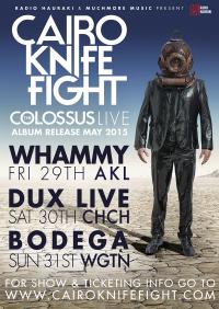 Cairo Knife Fight The Colossus Nz Album Release Shows